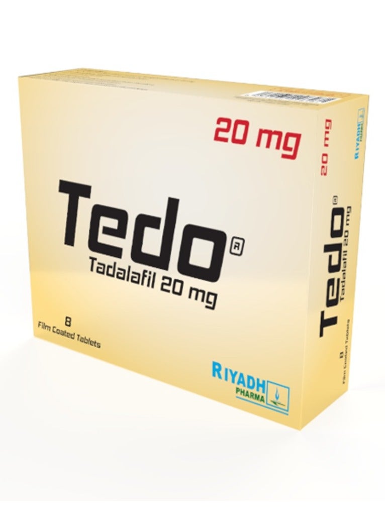 Tedo 20 mg 8 Tablets