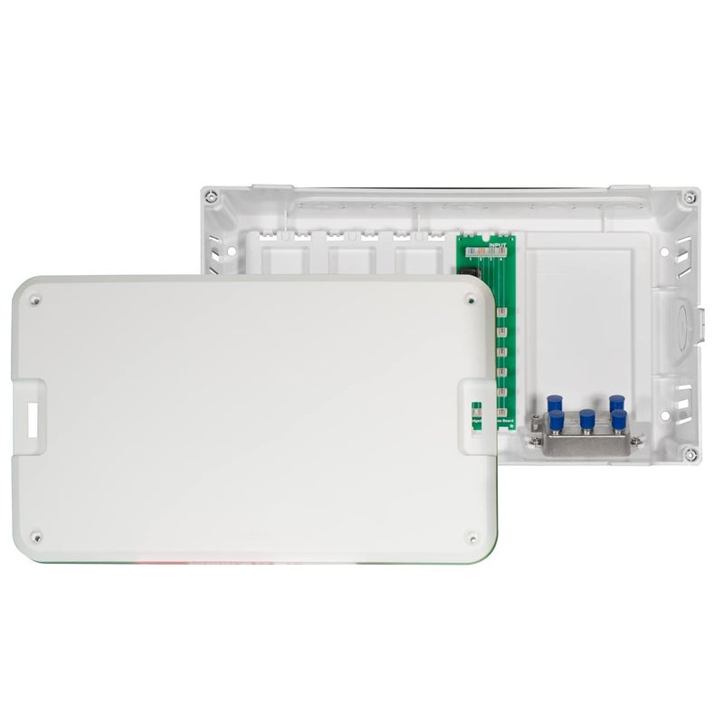 On-Q Legrand - Onq, Cable Management, Structured Media Enclosure, In-Wall Enclosure For Mdu, Screw-On Cover, 8 Inch, Glossy White, En0800 - Image 5