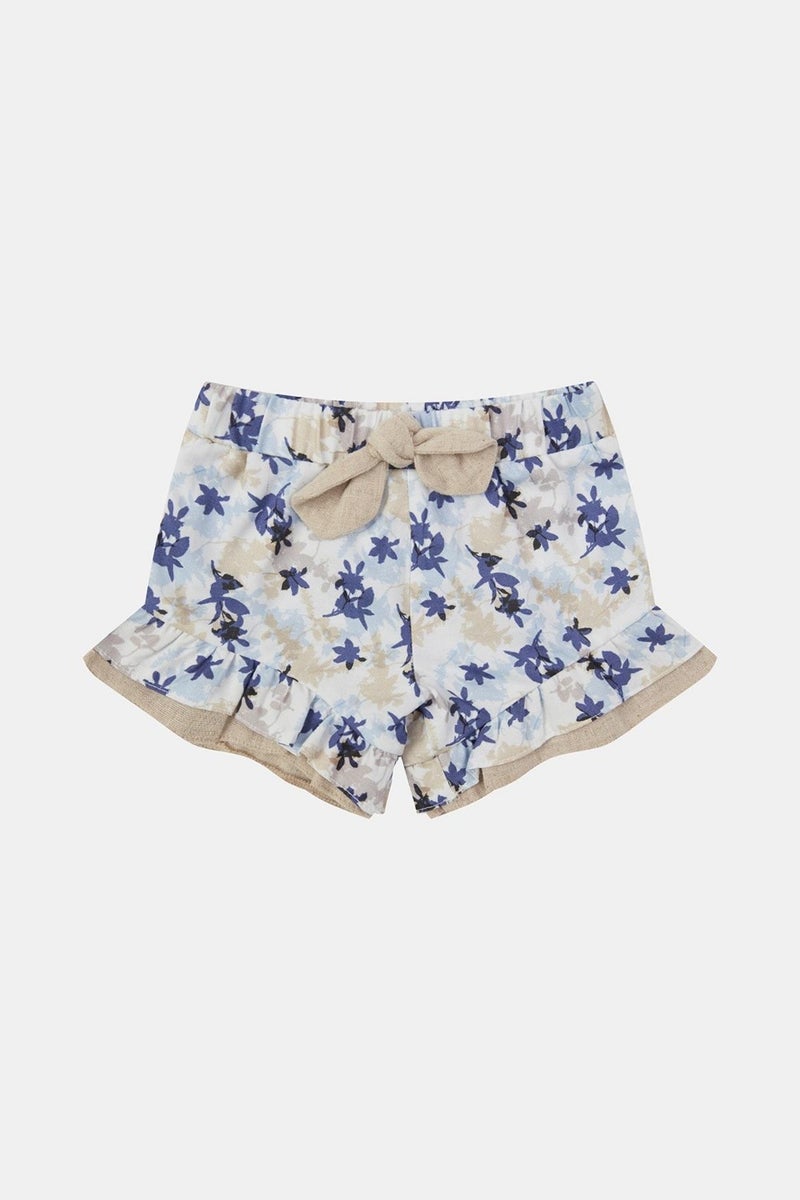 Layette Baby Girl Patterned Shorts 23SS0LT7101  - Image 1