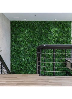 Huitich Evergreen Elegance: Artificial Faux Grass Wall Backdrop Green  - Image 4
