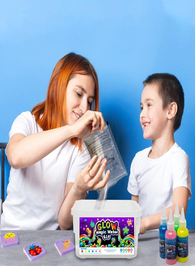 Kiditos Magic Water Elf Powder Refill,Aqua Fairy Water Gel Kit Powder Refill,5 Packs - Image 2