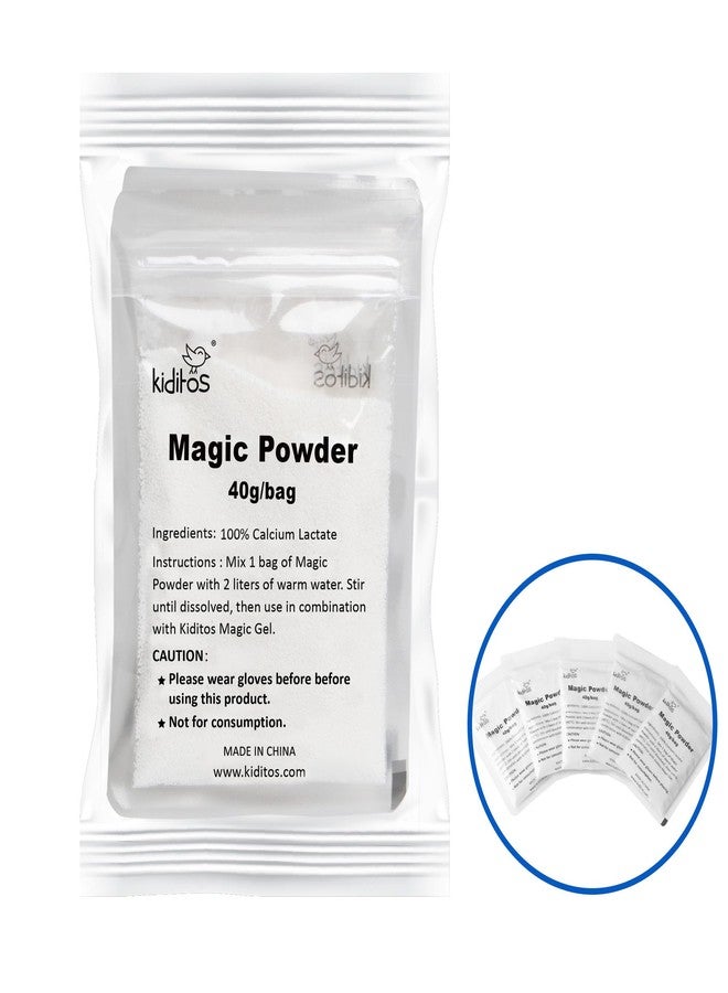 Kiditos Magic Water Elf Powder Refill,Aqua Fairy Water Gel Kit Powder Refill,5 Packs - Image 1