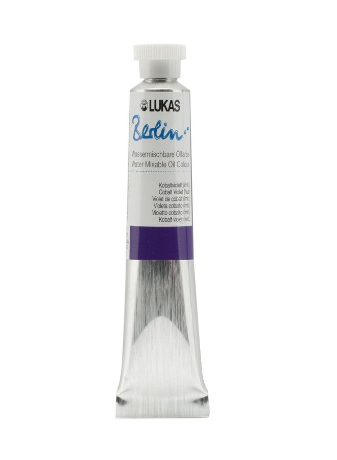 Lukas Berlin Oil 37 ml - Water Mixable Oil Paint in Premium Quality - Cobalt Violet (Imitation) - Image 1