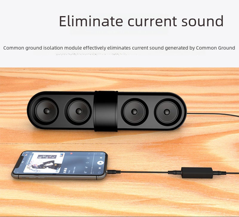 Aux Audio Isolator Anti-Interference Noise Reducer Noise Elimination Filter 3.5 To 3.5 Noise Filter - Image 5