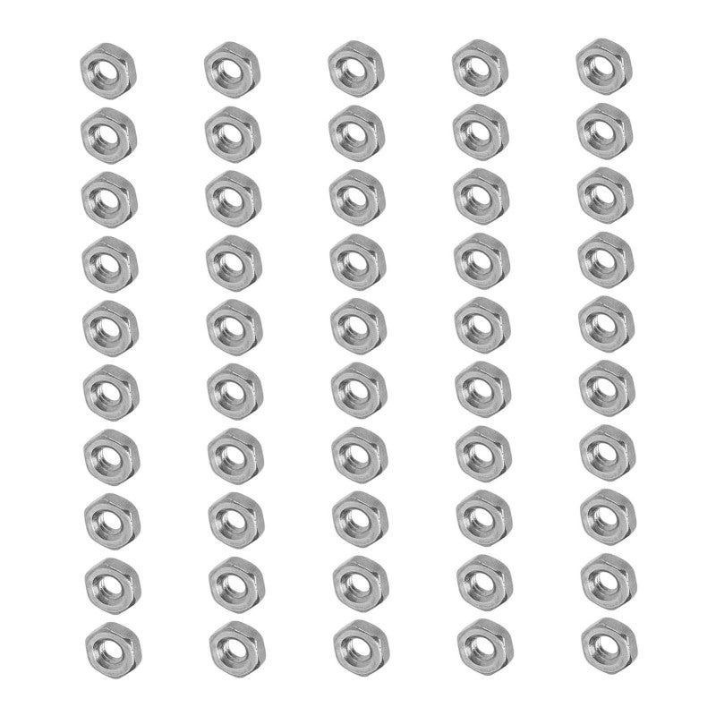 A2‑70 Stainless Steel Hex Nuts - Corrosion Resistant DIN 934 Fasteners for Industrial Machinery DIY - Image 1