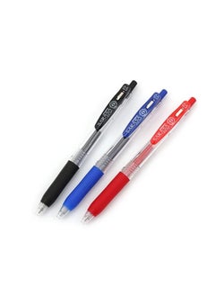 ZEBRA 3 Piece Sarasa Clip Gel Ink Rollerball Pen 0.5mm  - Image 1