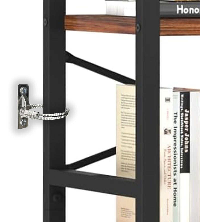 Omypuehen 6 Sets Anti Tip Furniture Anchors for Baby Proofing, Earthquake Straps, Furniture Secure to Wall Anchors, Childproof and Home Safety, 10in - Image 4