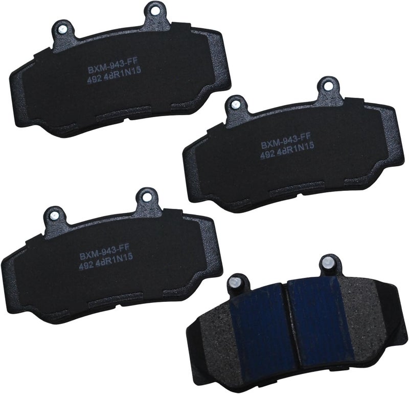 Bendix Premium SBM492 Semi-Metallic Front Brake Pads for Volvo 740 1992-1985, 745 1985, 760 1990-1983 - Image 1