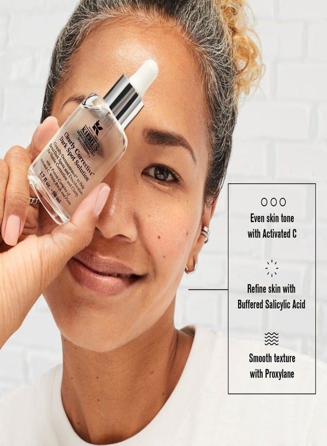 Kiehl's Kiehl’s Clearly Corrective™ Dark Spot Solution 50ml | Brightening Serum for Dark Spots & Uneven Tone  - Image 4
