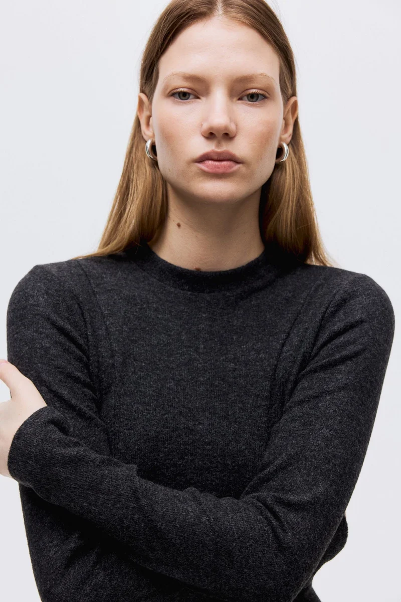 اتش اند ام فستان ميني محبوك