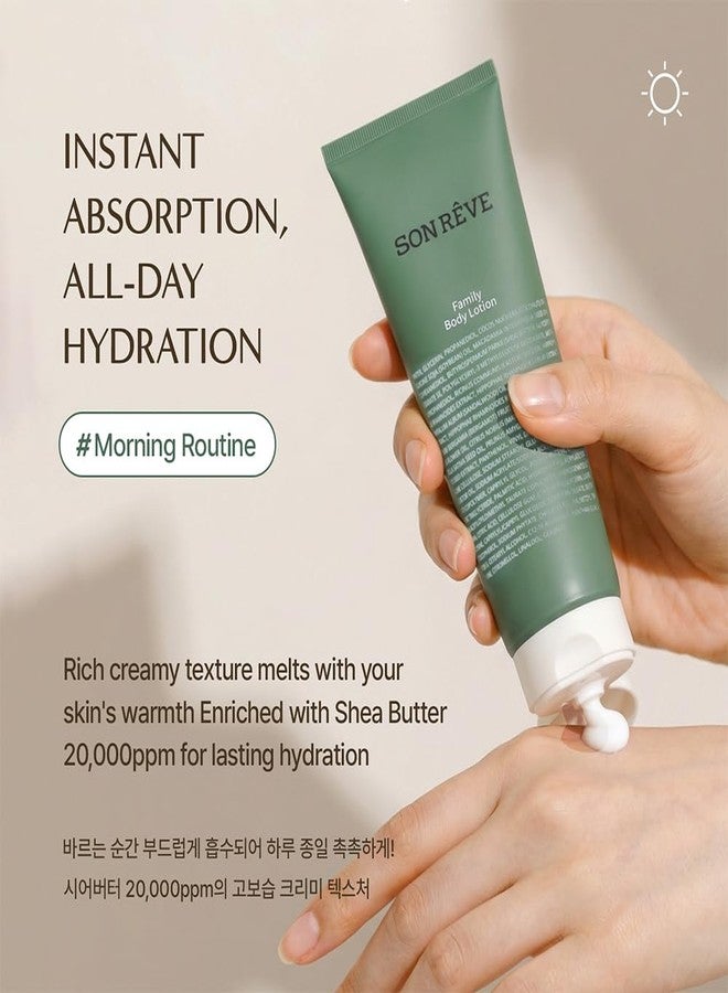 SONREVE Family Body Cream - Thick but Fast-Absorbing, Non-Greasy Hydration | Fragrance-Free | Safe for Babies, Kids & Adults | Hypoallergenic Moisturizer for Dry & Sensitive Skin - Image 3