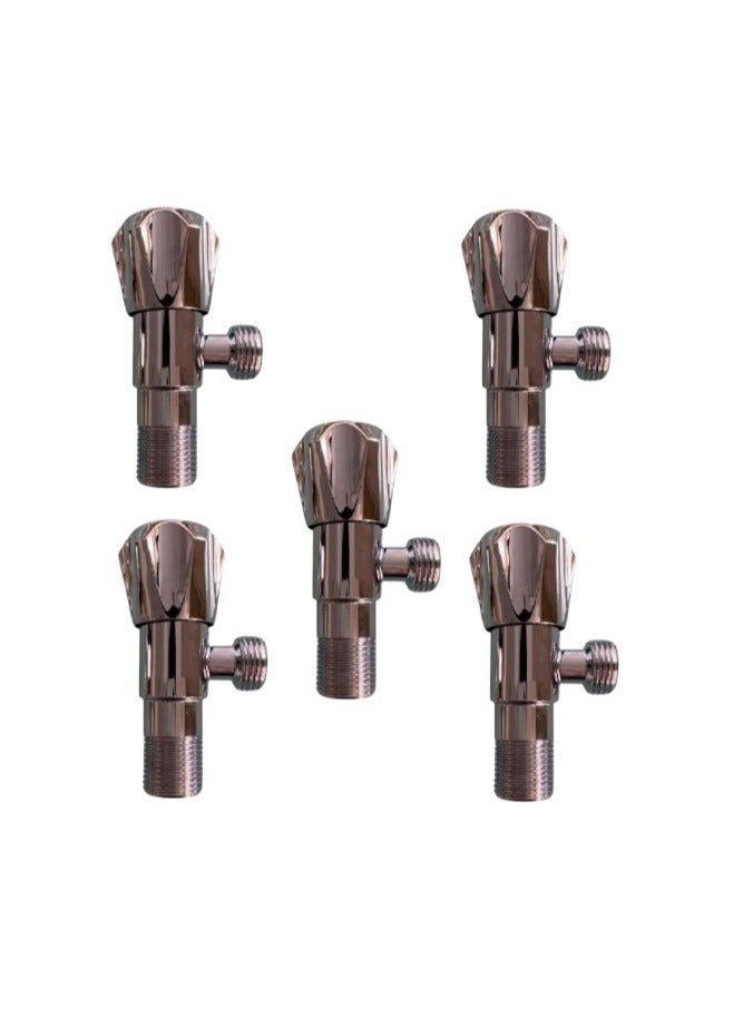 Shams 5 brass angle valves - Image 1