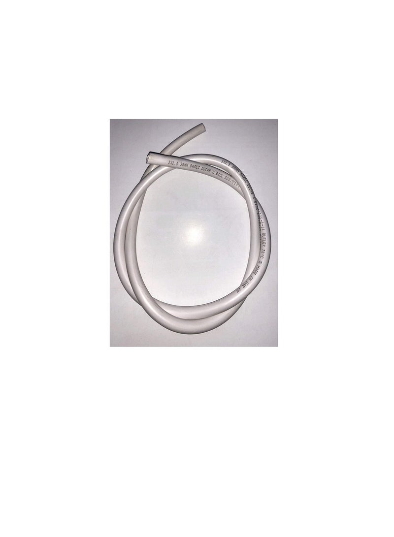 Flexible Cable 3 x 2.5 mm x 10 Meter Full Copper White for Use Water Heater Lighting Power Extension  - Image 2