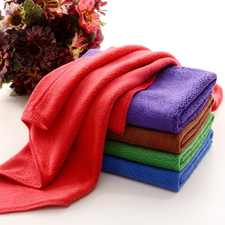 Housekeeping Cleaning Towel Car Wiping Towel Absorbent Towel Car Wash Towel Fine Fiber Thickeneded Cleaning Rag - Image 3