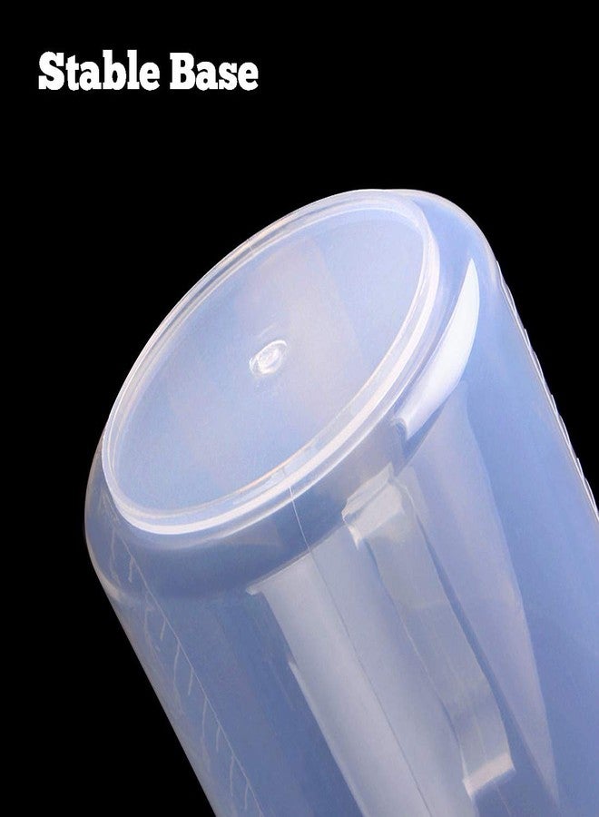 Kalevel Plastic Beaker 5000ml with Handle Graduated Measuring Cup Clear Lab Kitchen Measuring Pitcher Liquid Polypropylene Measuring Cup with Pour Spout (5000ml) - Image 5
