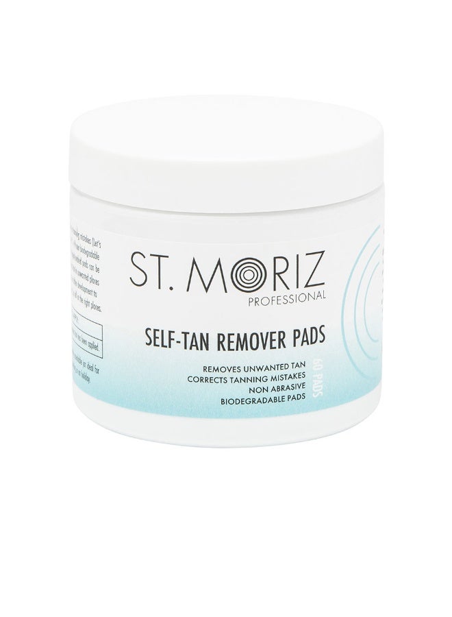 St. Moriz Professional Self-Tan Remover Pads x60 - Image 1