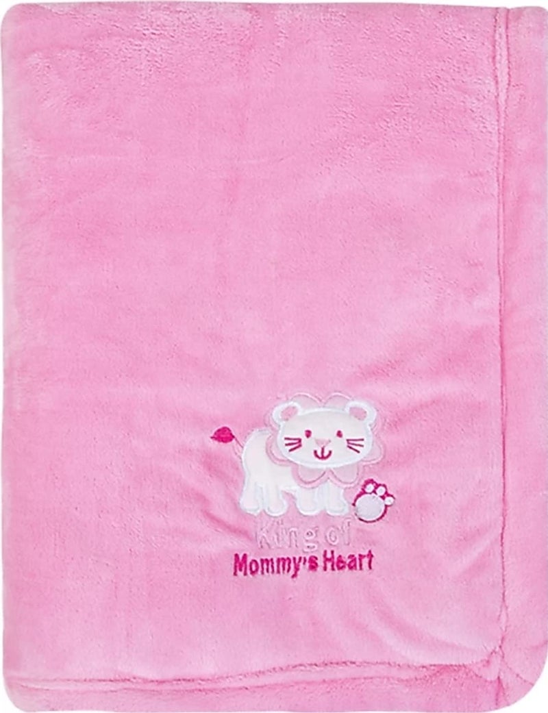 BRANDONN Baby Blankets New Born Double Layer Soft Coral Crib Top Sheet Cum Baby Bath Towel Bed Bedding for Baby Boys and Baby Girls, Flannel - Image 3