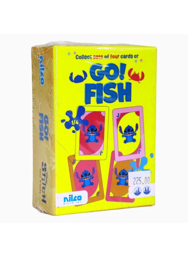 Nilco - Disney Stitch Go Fish Cards Game - 24076 - Image 1