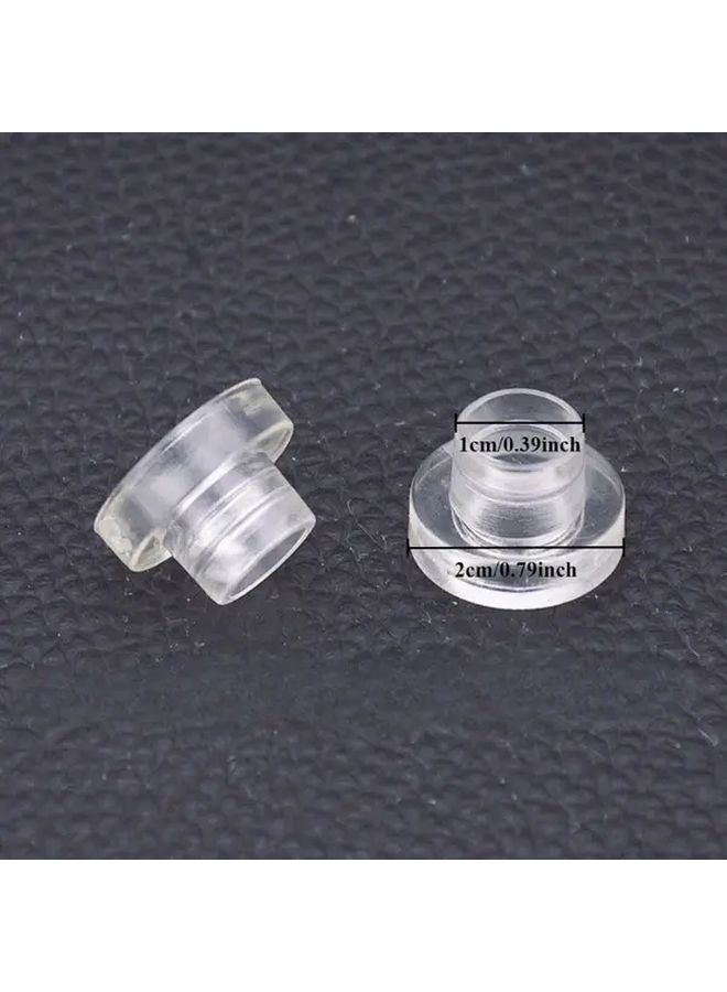 40pcs Transparent Heavy Duty Leak Proof Faucet Sealing Washers Plastic Pipe Gaskets with Internal External Threaded Ring For Plumbing Repair Sinks Showers Toilets Bathtubs Compatible With PVC CPVC - Image 5
