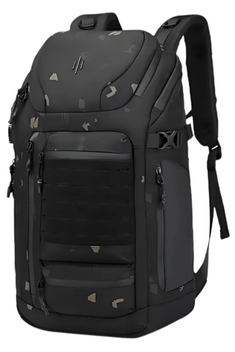 OZUKO 9746 Travel Backpack – Anti-Theft, Waterproof – Business & Outdoor Use for Men, Camo - Image 2
