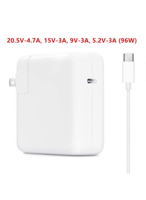 Cross Border Hot Sale 61W87W96W For Apple Laptop Power Adapter Macbook Computer Charger-Color:96w Type-c With 2m Cable-Specifications:Australian Regulations