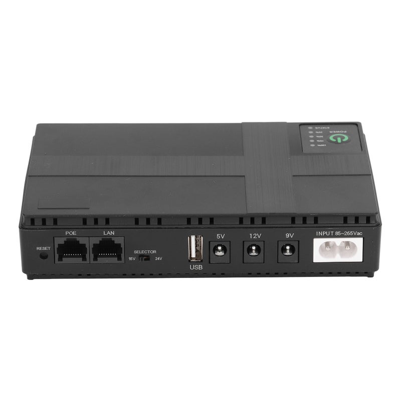 Portable Uninterruptible Power Supply: 10400mAh Built-In Battery, Dual Input Methods, Intelligent Protection - Wide Application for Home Office Outdoor Device Use - Image 2