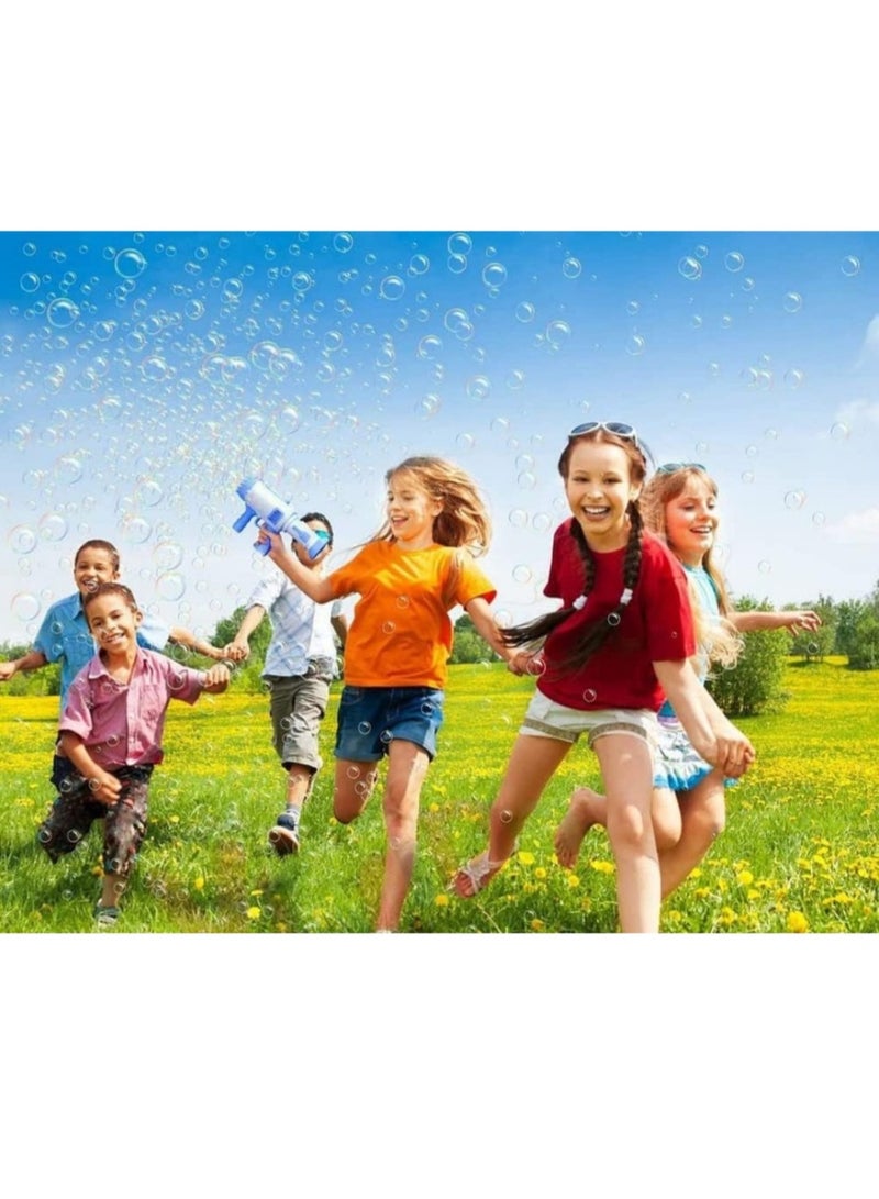 منخفض لعبة مسدس فقاعات بازوكا محمول بسعة كبيرة بتصميم ٣٢ فتحة - Image 4