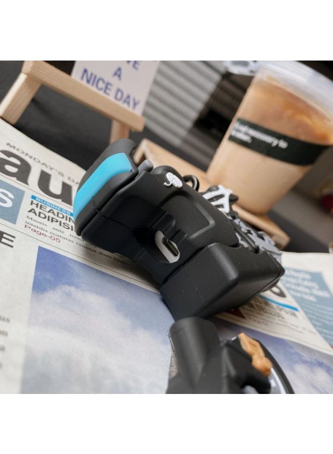 Beauenty Bike Shaped Case Cover For Apple AirPods 1/2 Black/Grey/White - Image 4