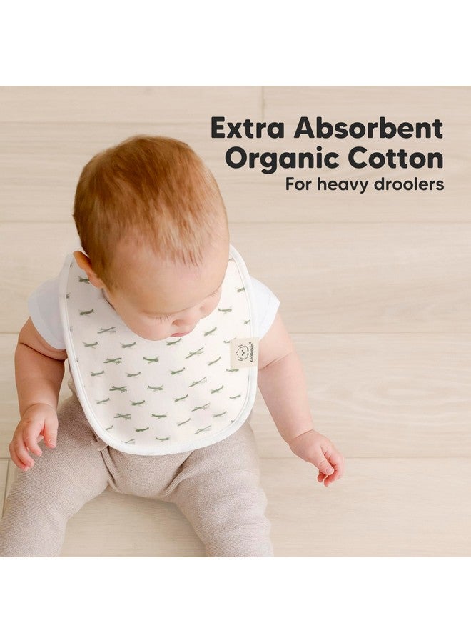 KeaBabies 8-Pack Organic Baby Bibs for Boys, Girls - Soft Cotton Drooling and Teething Baby Bibs, Baby Girl Bibs, Baby Boy Bibs, Baby Drool Bibs for Baby Girl, Boy, Newborn Infant Bibs(Vessels)  - Image 5