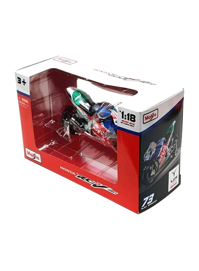 Maisto 2021 Honda RCV Racing Bike (1:18) - Image 2