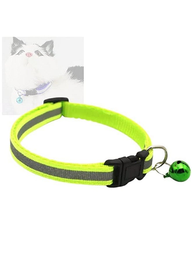 طوق ومقود للكلاب 10 مم مطبوع عليه شعار نايلون قابل للتعديل مع مقود سريع الفك ومجموعة طوق قابلة للتنفس مناسبة للكلاب والقطط (قد يختلف اللون) - Image 3