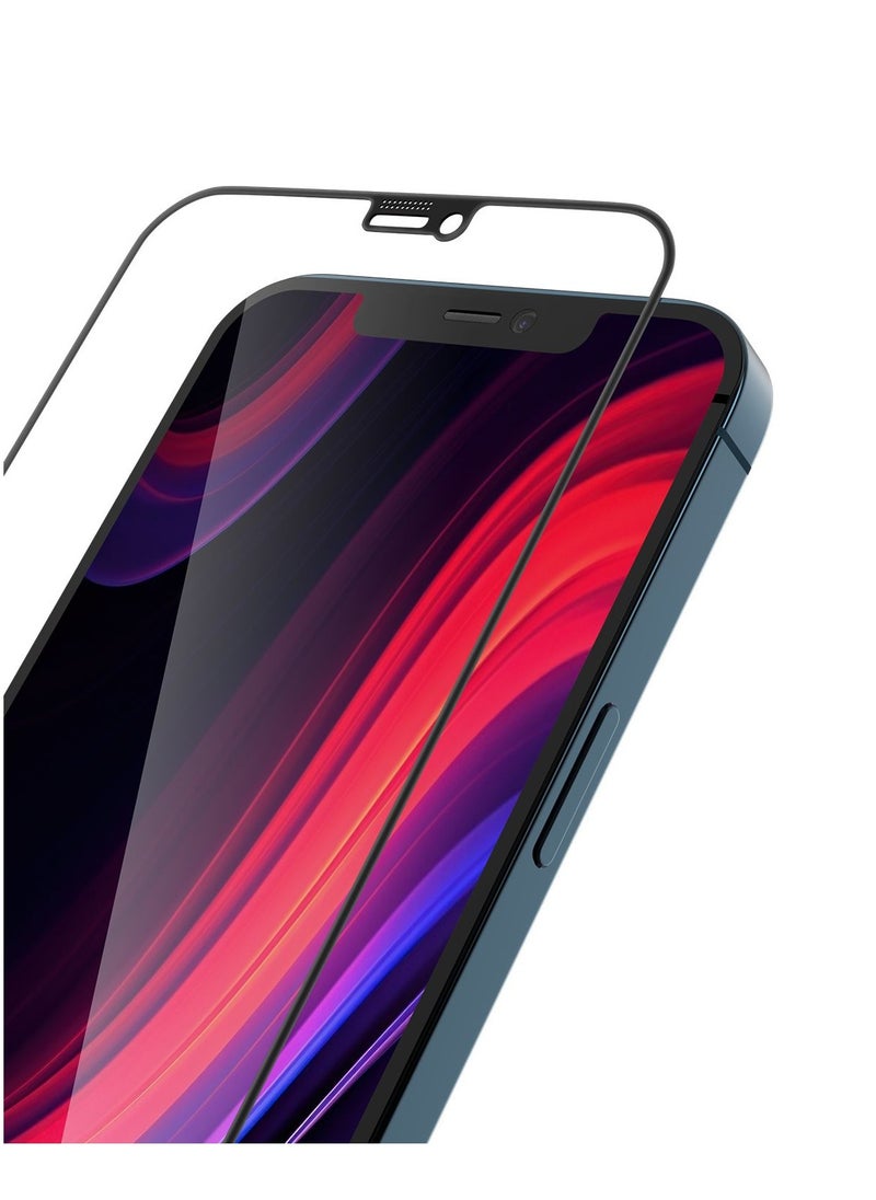 Moxedo Moxedo Ultra Shield Tempered Glass Screen Protector HD Clear 9H Hardness Full Coverage with Auto-Align Easy Applicator Compatible for iPhone 12 Pro Max 6.7 inch  - Image 1