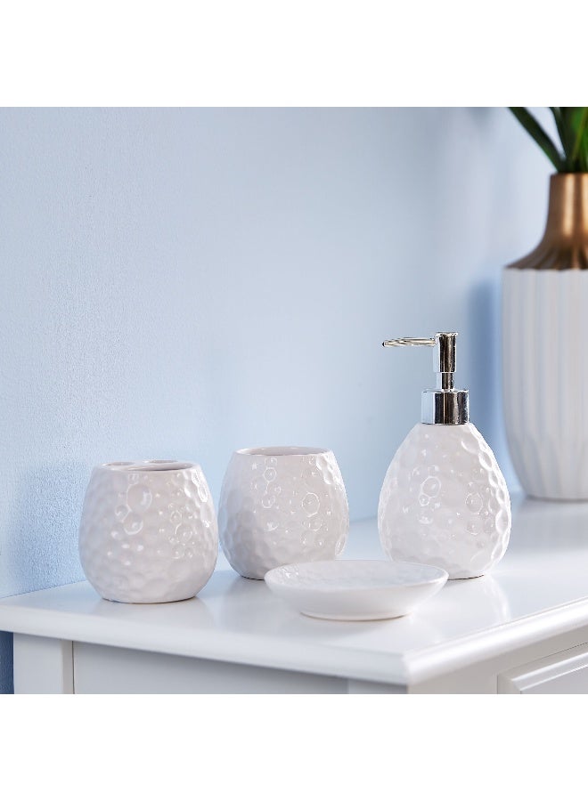 Home Box 4-Piece Textured Bath Ensembles Set - Image 1