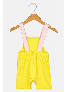 TRUSSARDI Toddlers Boy Graphic Printed Jumpsuits, Yellow  - Image 2