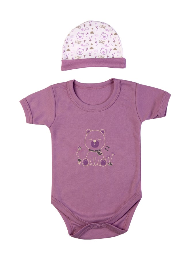 5 Piece Unisex 100% Cotton Gift Set Include Bib, Romper, Mittens, Cap And Sleepsuit/Jumpsuit- Teddy - pzsku/Z374546267D87627F81B5Z/45/_/1713438397/507b0250-d357-46ac-9a2e-65bb67c13ea5