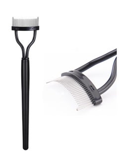 KingMas KINGMAS Eyelash Comb Separator, Eye Lash Separator Eyelash Definer Mascara Comb Applicator with Cover - Arc Designed  - Image 1