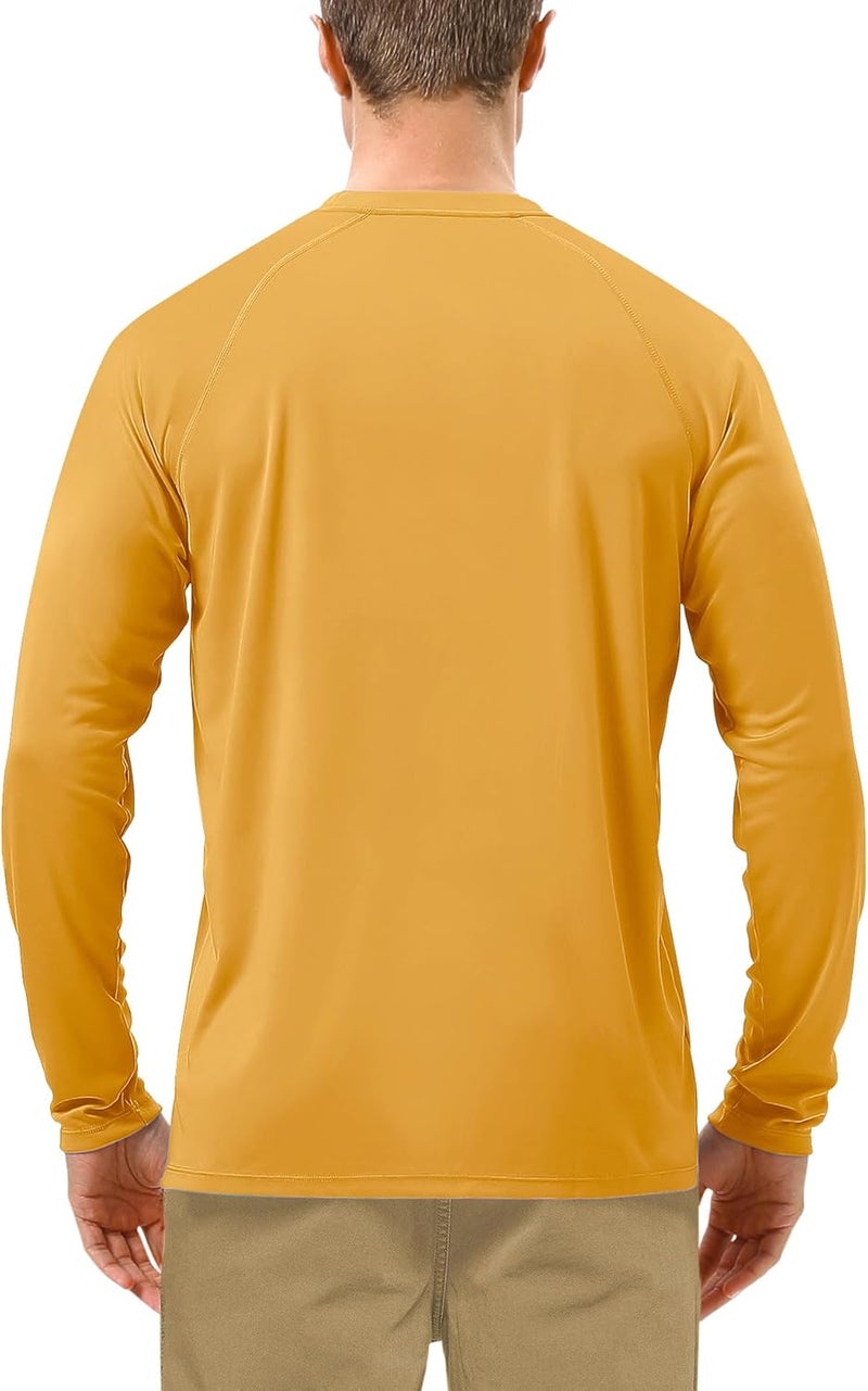 Roadbox Men's Rash Guard Short Sleeve, UPF 50+ UV Sun Protection SPF Shirts, Quick Dry Lightweight Fishing Swim T-Shirt - Image 2