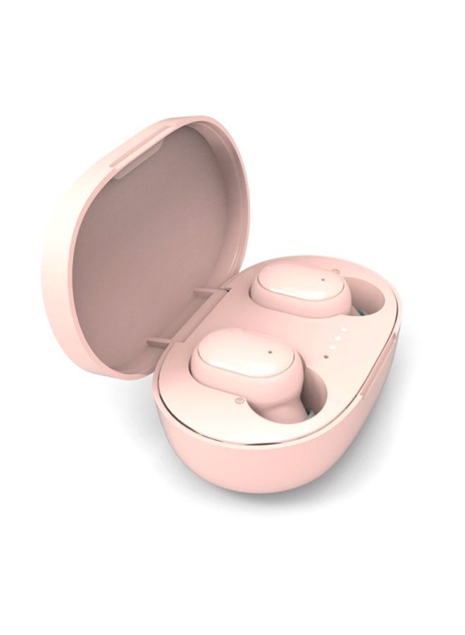 NIBEMINENT Bluetooth In-Ear Headphones With Charging Box Pink - Image 2