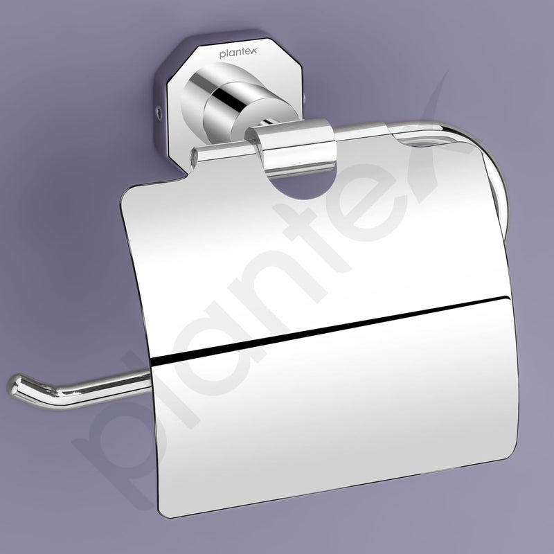 Plantex 304 Grade Stainless Steel ToiletTissue Paper Holder Stand for Washroom Bathroom Accessories Nipron Chrome - Image 5