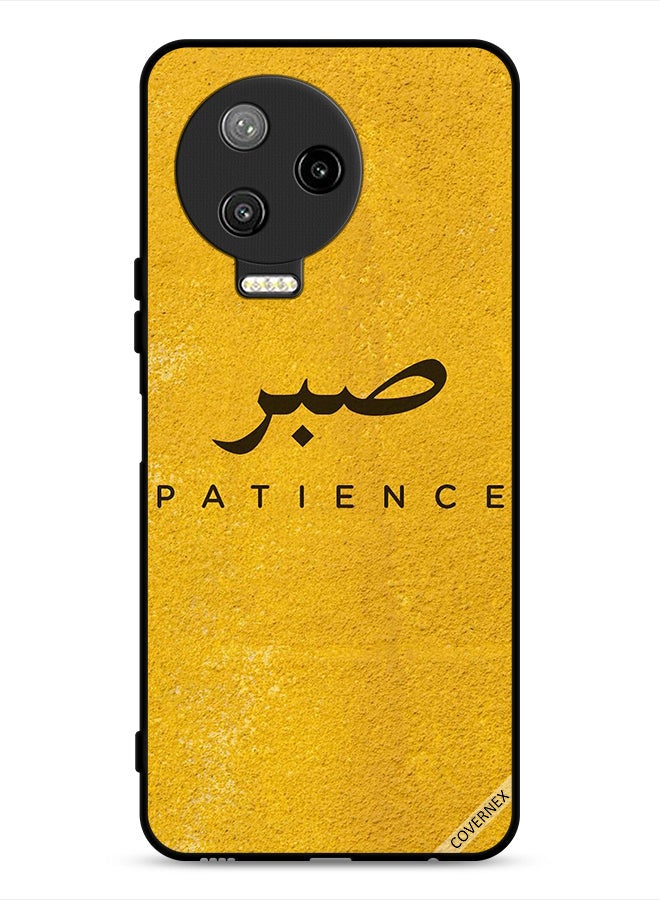Covernex Infinix Note 12 Pro 4G Protective Case Cover Sabar Patience - Image 1