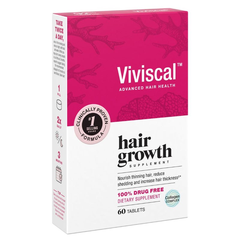 Viviscal Max Strength Supplements Women 60 Tabs - Image 2