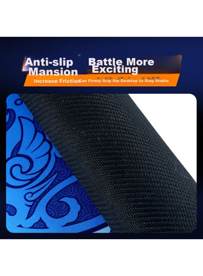 Bubm Gaming Mouse Pad Qingmou. Feng, Extra Large Thick With Locked Edges, For Csgo, Men's Smooth Surface, Fps, Pubg, Lol, Professional Compeive Mouse Pad, 35*30 Qingmou. Feng - Image 4