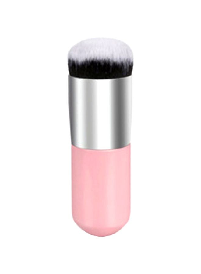 Round Head Foundation Brush Pink/Silver/Black - Image 1