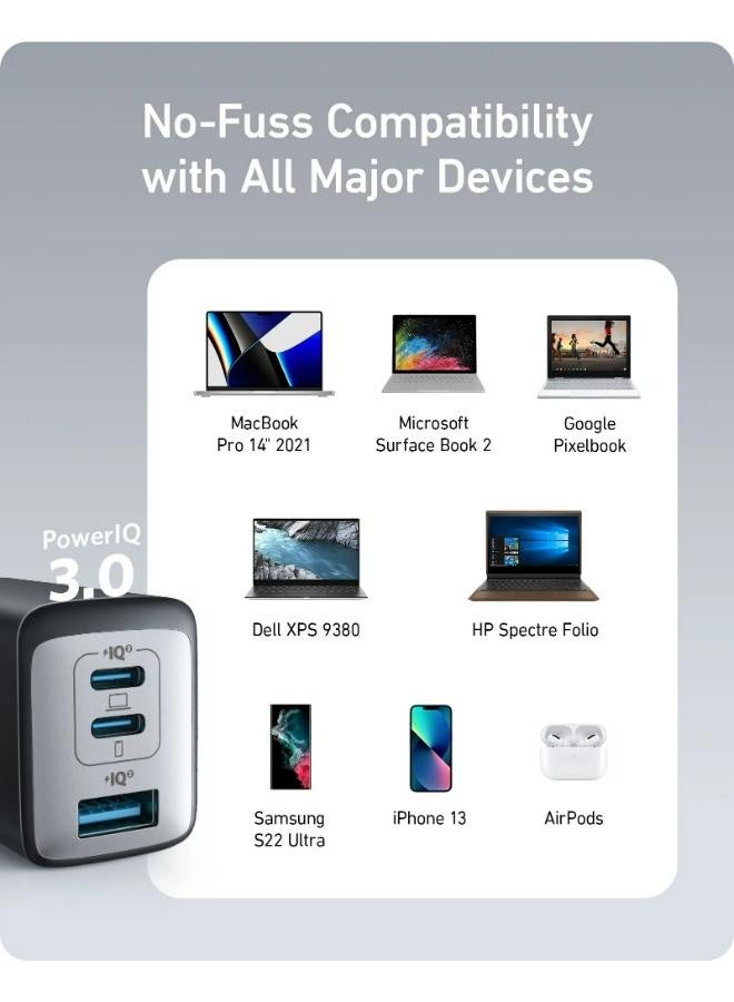 Anker PowerPort III 3-In-1 Wall Charger 65W | A2667G12 - Image 5