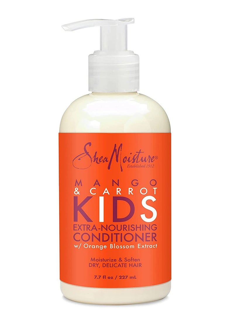 shea brand Mango And Carrot Extra Nourishing Conditioner For Kids White 237ml  - Image 1