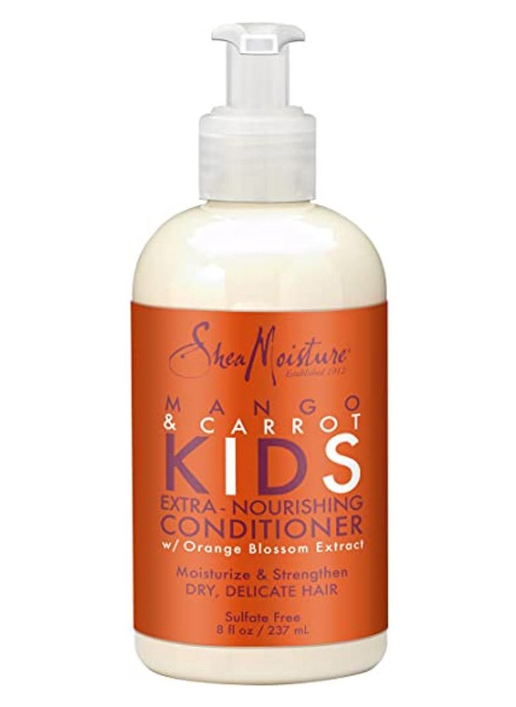 shea brand Mango And Carrot Extra Nourishing Conditioner For Kids White 237ml  - Image 3