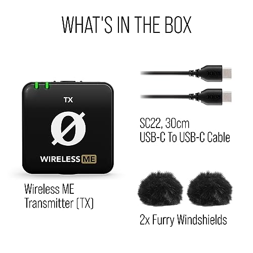 RODE RØDE Wireless ME TX Ultra-compact Wireless Transmitter with Built-in Microphone, On-board Recording and up to 200m Range for Filmmaking, Interviews and Content Creation (Transmitter Only) - Image 3