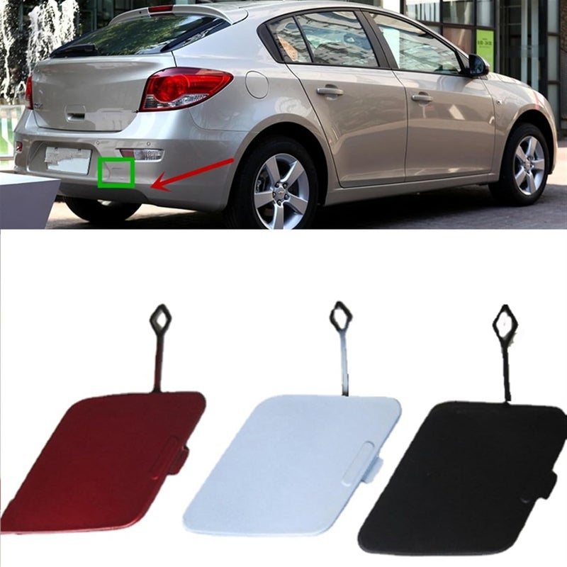 Vuzmode Rear Bumper Tow Hook Eye Cover for Chevy Cruze - Image 3