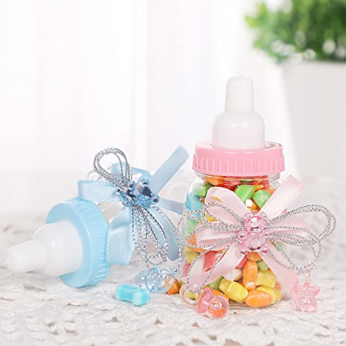 Bodosac 24-Piece Baby Feeding Bottle Set with Pink Candy Box for Shower Decoration - Image 4