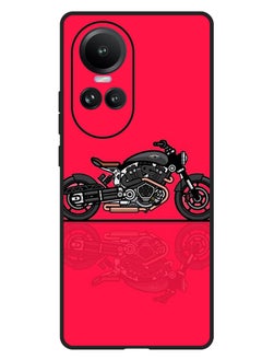 Theodor Protective Case Anti Scratch Shock Proof Bumper Cover For Oppo Reno 10/10 Pro Sports Bike  - Image 1